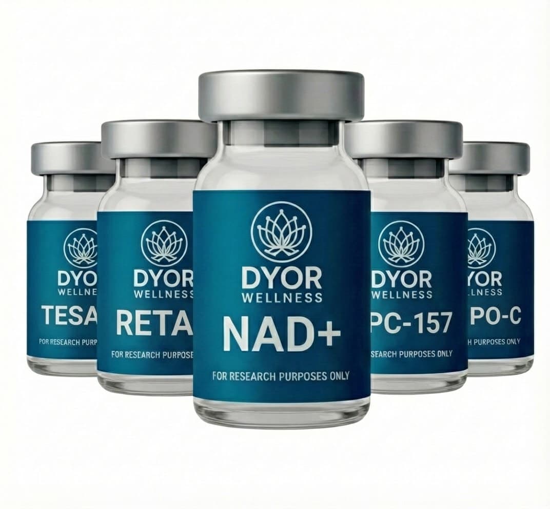 DYOR Wellness Research Peptides Hero